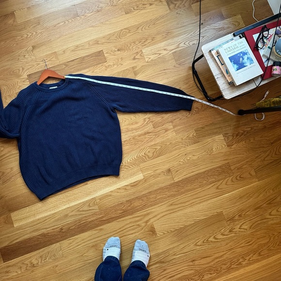Vintage oversized navy blue LL Bean Sweater - Picture 8 of 8